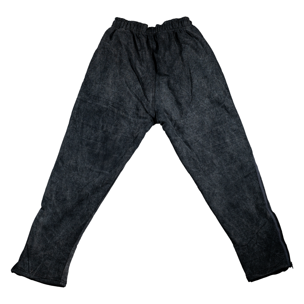 Pantalón Wash Zipper – Negro vintage