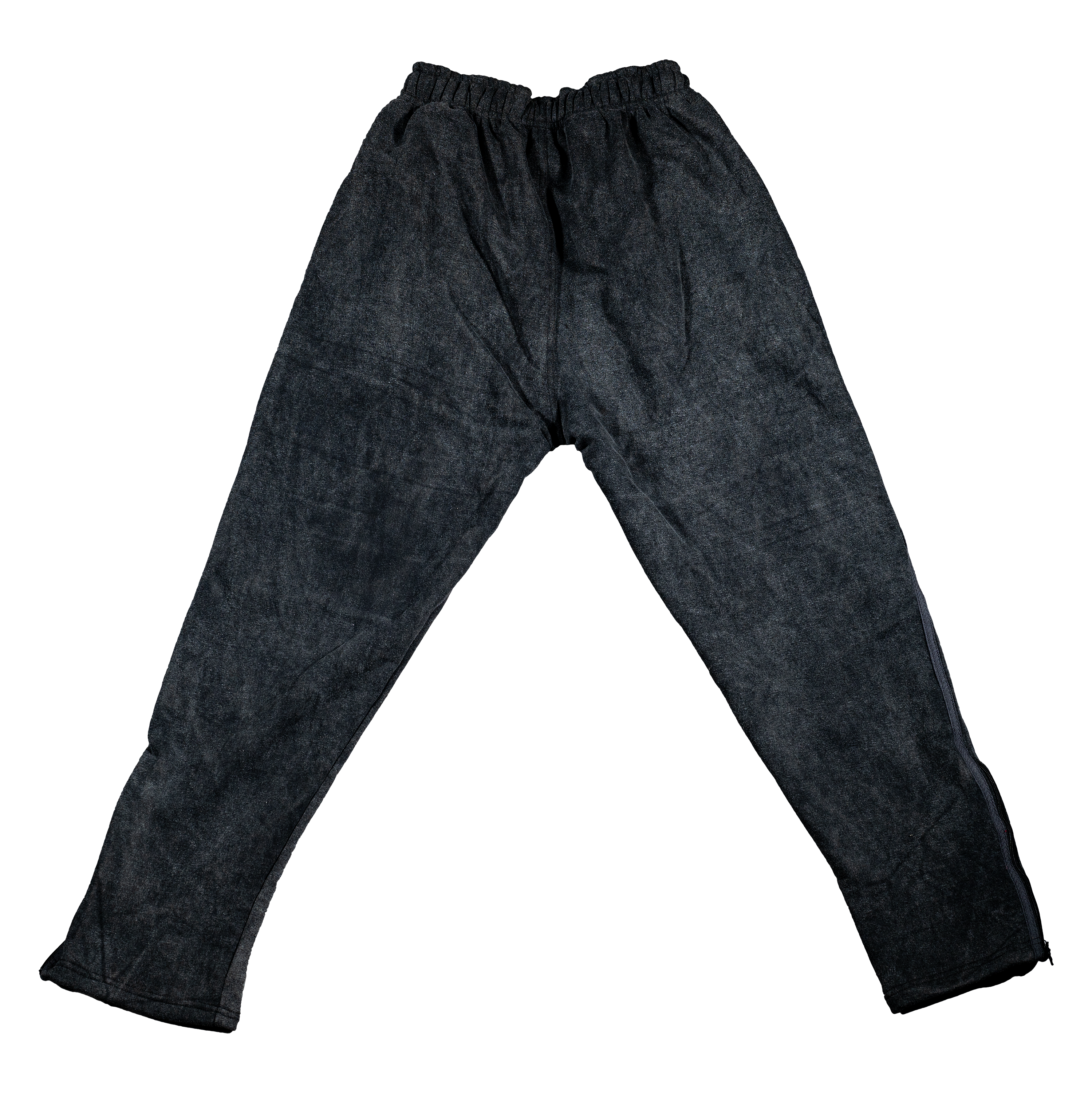 Pantalón Wash Zipper – Negro vintage